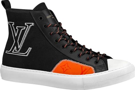 louis vuitton tattoo sneaker black|match up sneaker louis vuitton.